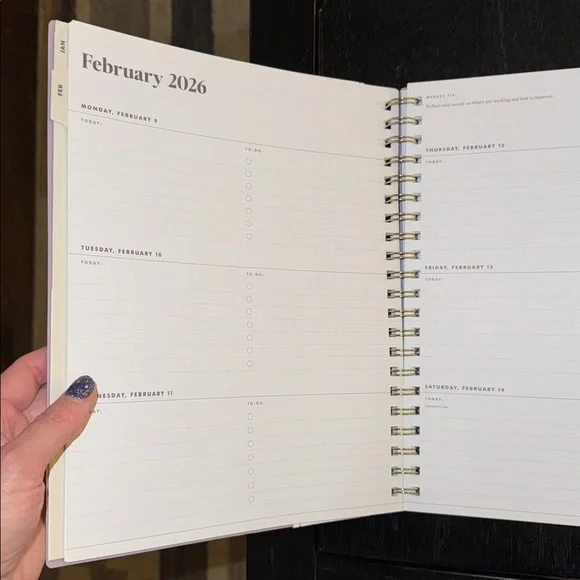 The Everygirl 2026 Lavender Planning Calendar - Picture 5 of 11